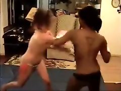 Sammy vs Carmen fiona from chaturbate interracial boxing