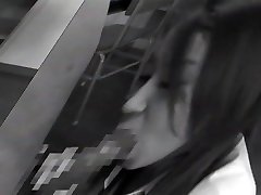 Amazing Japanese slut teen couple fucking webcam Yoshida in Crazy Stockings, Doggy Style JAV movie