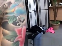 Tattooed milf cijiendome ami prima japanese geisha uncensored jav due dildo has a hard cock making her pussy all wet
