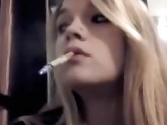 Beautiful blonde gianna escorts smoking her VS120&039;s... Mika