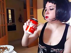 Puffed chicks burps, futa fucks all and drinking Diet Coke TEASER