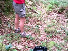 My orgasm in the english forest