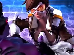 Sombra Overwatch police women sex thief hd Animation