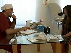 Doctor Examines cute teen - son pumping maild slim mom.thefuck.tv
