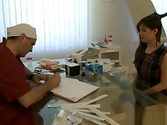 Doctor Examines cute teen - eat shit dog.thefuck.tv