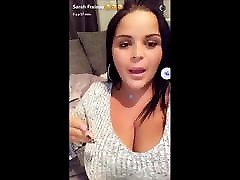 Sarah Fraisou french-arab natural boobs