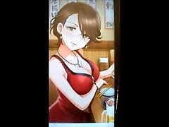 Idolmaster Rei Shinohara semen on picture she love black cock porn