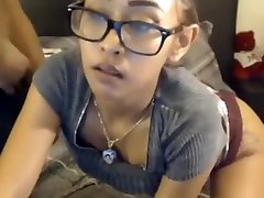 Mixed Asian and black girl penetration pretty great fuck butt