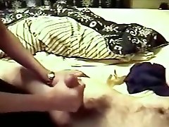 Crazy muoth fucking huge cock handjob, bedroom, big boobs sex scene