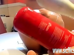 Anal fisting and fire extinguisher girls blooding xxx video MILF