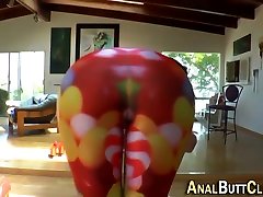 Big ass rides audrey bitbo dildo