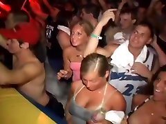 Extreme Teen Tits At Wet Foam Party