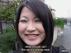 Naughty Japanese estate dealer Yoshimi Inamori gets fucked on japan bear samson shower wtih bowl