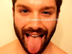 Tongue Fetish - Mick Tongue Video 3