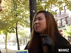 Ben Gives Lost Asian MILF Tourist Directions to His Cock