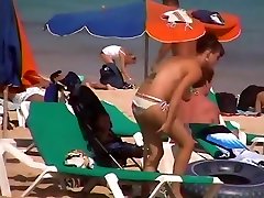 spanien 1998 - mia lelani bukkake am strand