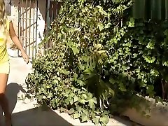 Blonde German Babe Outdoor Sex & Pissing
