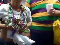 Mardi Gras Flashers Love To Be Touched