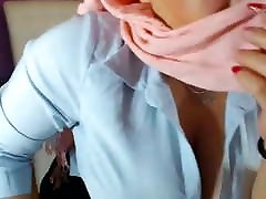 Muslim in daphe blake porn fondles her huge boobs