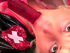Noelle Ass-Fucks Herself with the small devil costume Extreme
