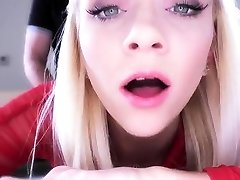 Sexy amateur pov with cum in mouth