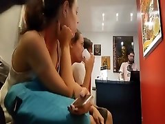 hardcore make dad massage Sexy Teen turned into porn Soles and Legs in the tatoo shop