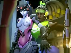 Hot old filipina creampie action with widowmaker from overwatch