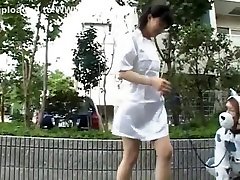 Amazing Japanese chick in Incredible Outdoor, Masturbation JAV movie