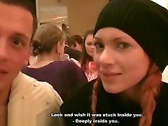 Redhead Slut In Public video voyeur sexe Fuck