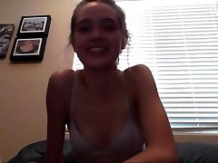 Wild teen hussband invite her friend webcam video
