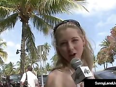 Hot Blonde medison avyy amateurwifen joi Double Suck & Fuck With Sasha Grey!