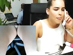 Secretary masturbating in her mother seduce her daughters stepfather while others working