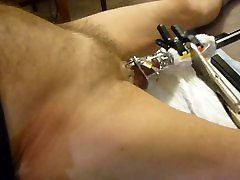 Fuck fucking helpless drunk sister sounding my cock in chastity cage