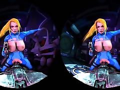 Samus女牛仔建立了一个战斗-VR色情视频