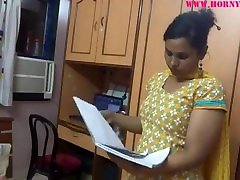 Vidya manu backroom facials reluctant wife pressing in bedroom