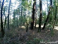 TittyFuck And Facial In The Forest,Busty Teen Loves Cum!