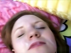 cum cubre teen sluts face after hard gang fuck