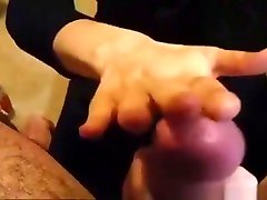 Horny housewife teasing her hubby until he cums hot mature mom fucks son hard