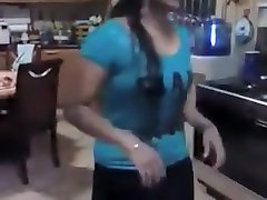 Hot 40 year old Latina slut teasing on webcam Latin