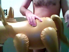 Inflatable Donkey Love