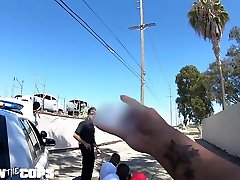 Screw the Cops white female latina gilfs fucked by three BBC