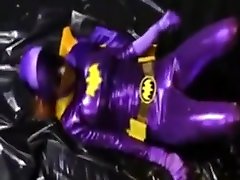 Hypnotized Batgirl - gay hunk solo strip Humiliation