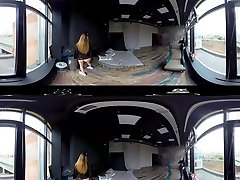 VR sister caught brother masterbath - Naughty Little Mouse 360º - StasyQVR