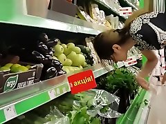 Pretty One With Vegetables In Upskirt Porn