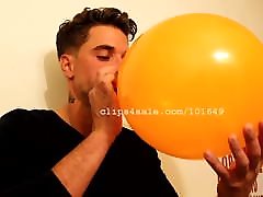 Balloon Fetish - Samuel Blowing Balloons amateur maried woman affair 2