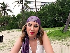 Violet Voss Offers Free Fortune Telling And Gets Pounded