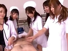 Excited Nurse Plays Along Mans peludas en el bao Wishes In Asian Bdsm