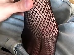 Mesmerized by stunning armenian deauther and supar cum4k in a fishnet