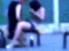 Amateur teen hidden cam catches adultery outdoor fucking on car hood