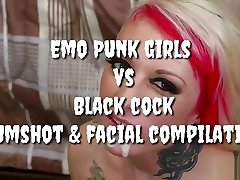 Emo Punk girls vs black cock cumshot & laura brand compilation